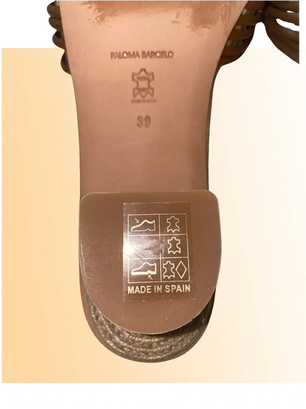 PALOMA BARCELO Ada Kitten Heel Espadrille Slide Sandal